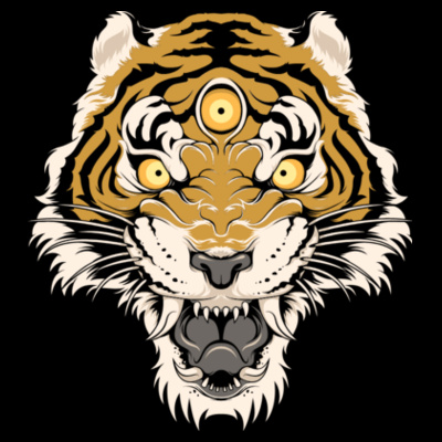 Third eye of the Tiger Design